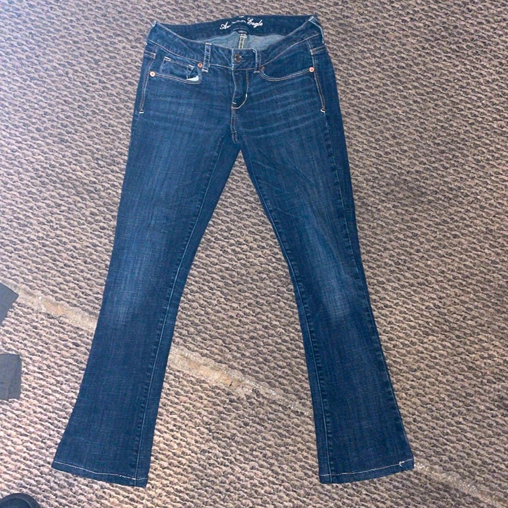 American Eagle jeans- color: blue, stretch, size : 6
